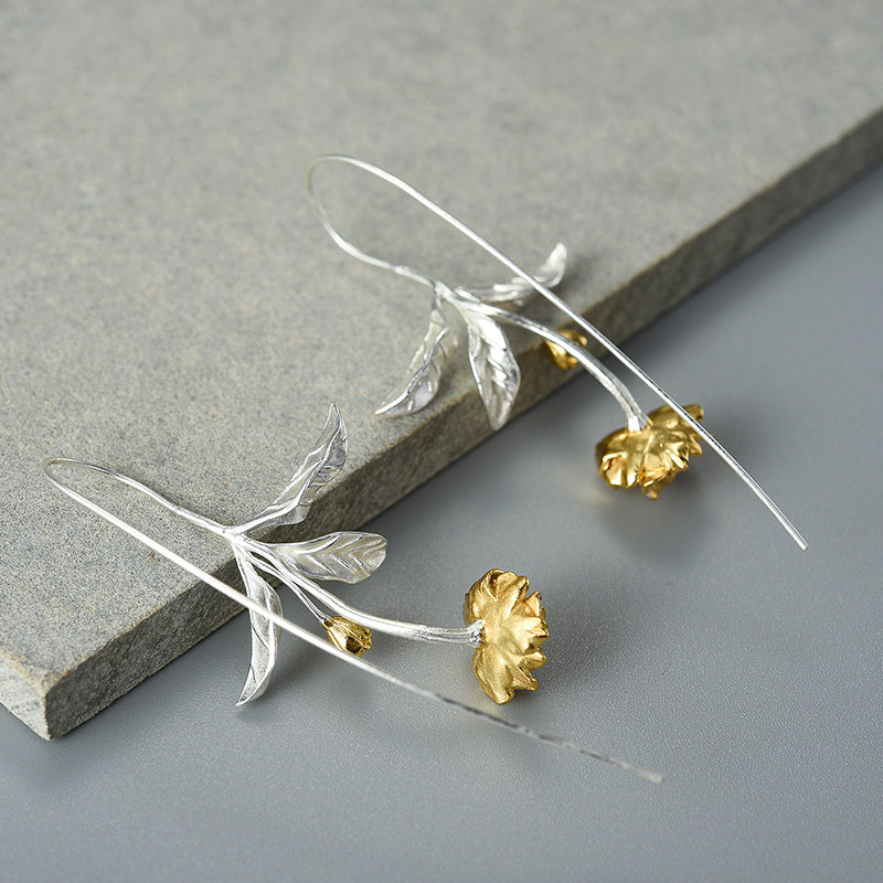 Cherry Blossoms Flower Earrings