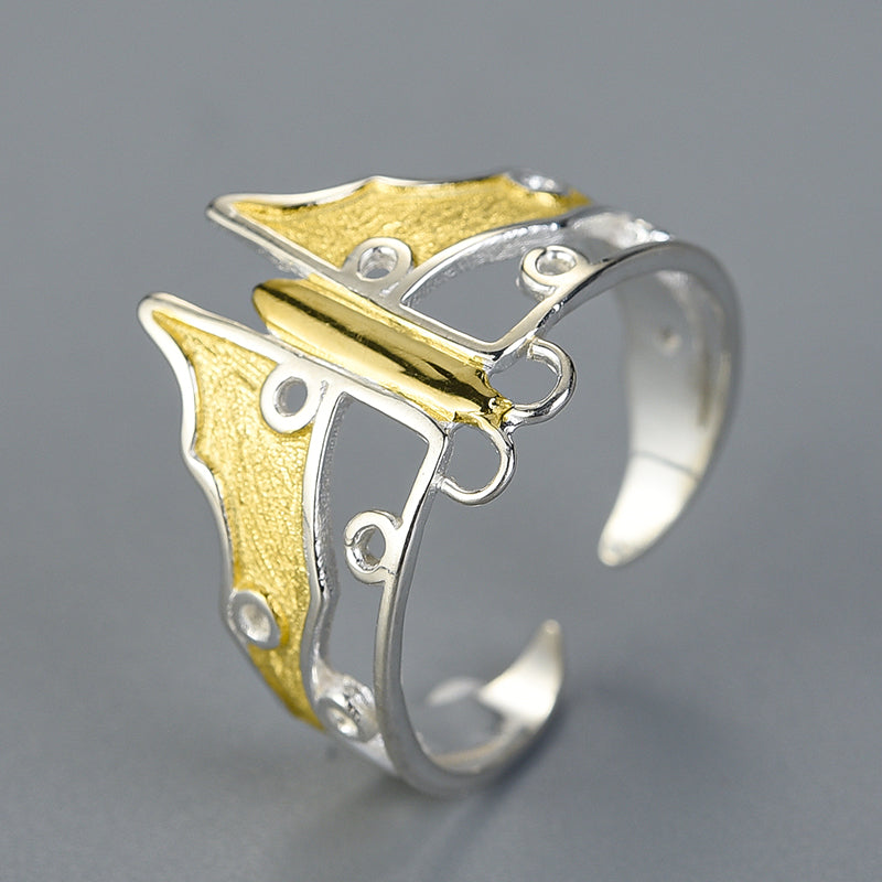 Butterfly Kite Adjustable Ring