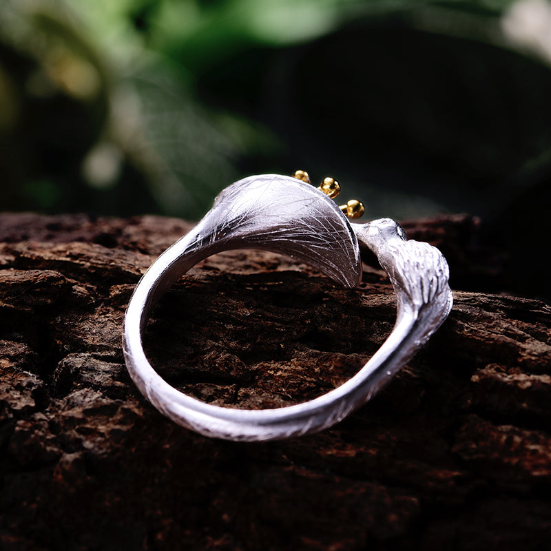 Hummingbird Adjustable Ring