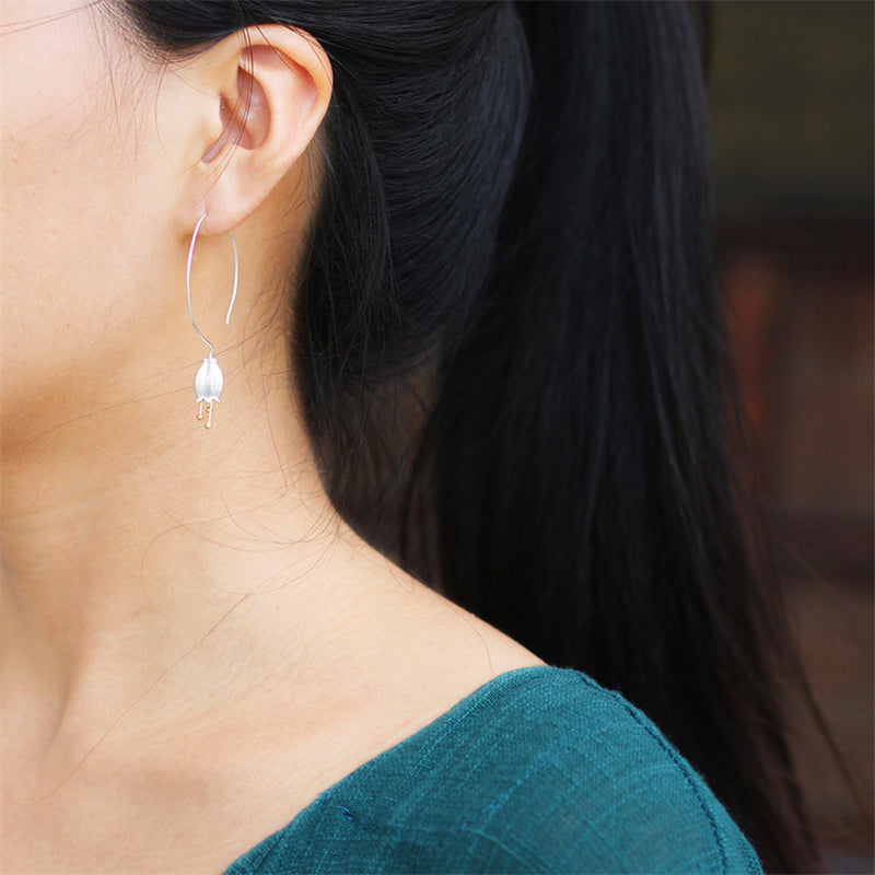 Fresh Bell Flower Earrings