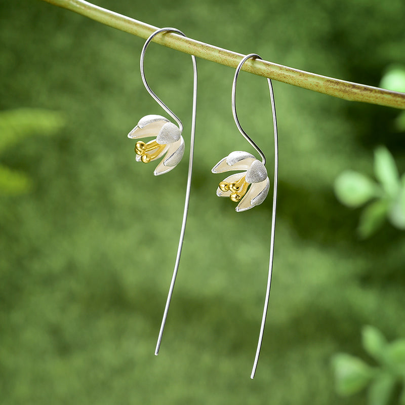 Fresh Blooming Flower Earrings