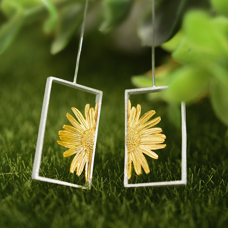 Daisy Flower Earrings