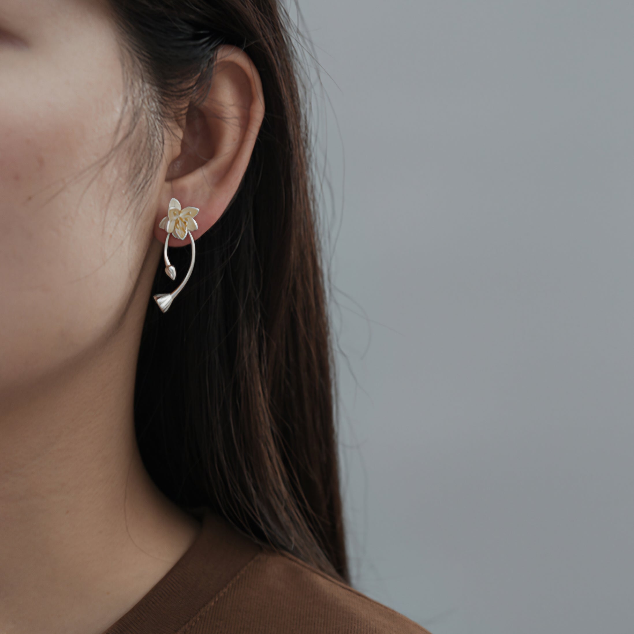 Lotus Whispers Earrings