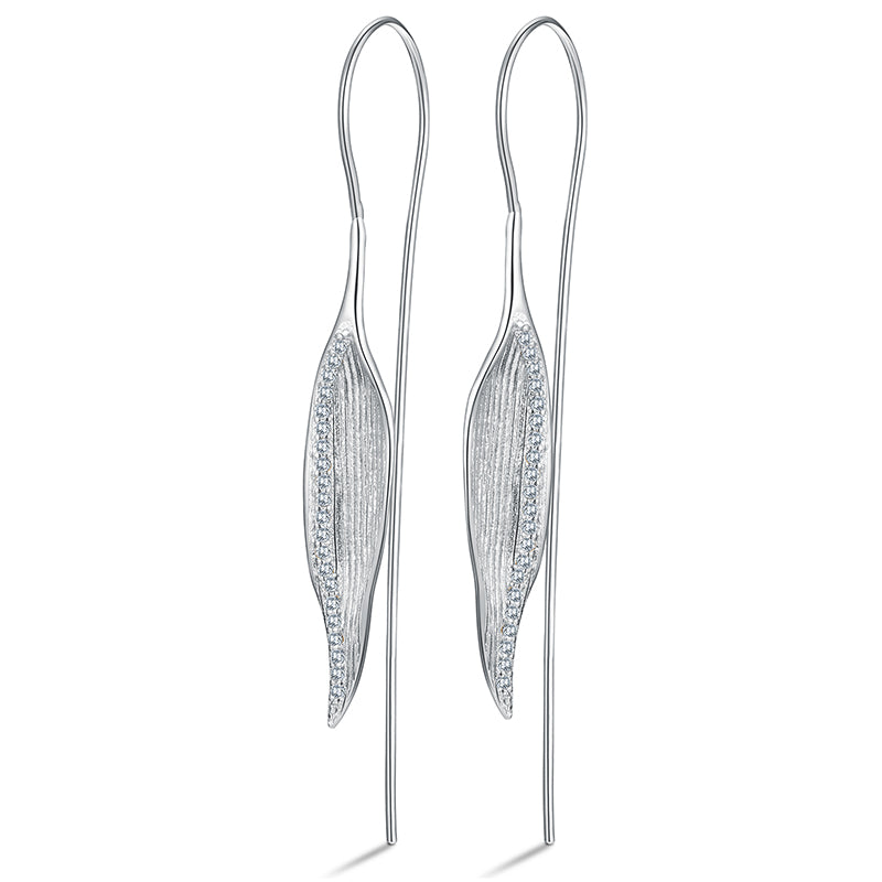 Bamboo Leaf Earrings