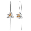 Orchid Flower Earrings