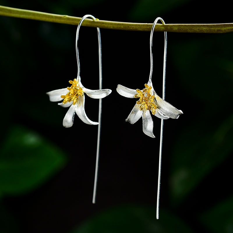 Osmanthus Fragrans Flower Earrings
