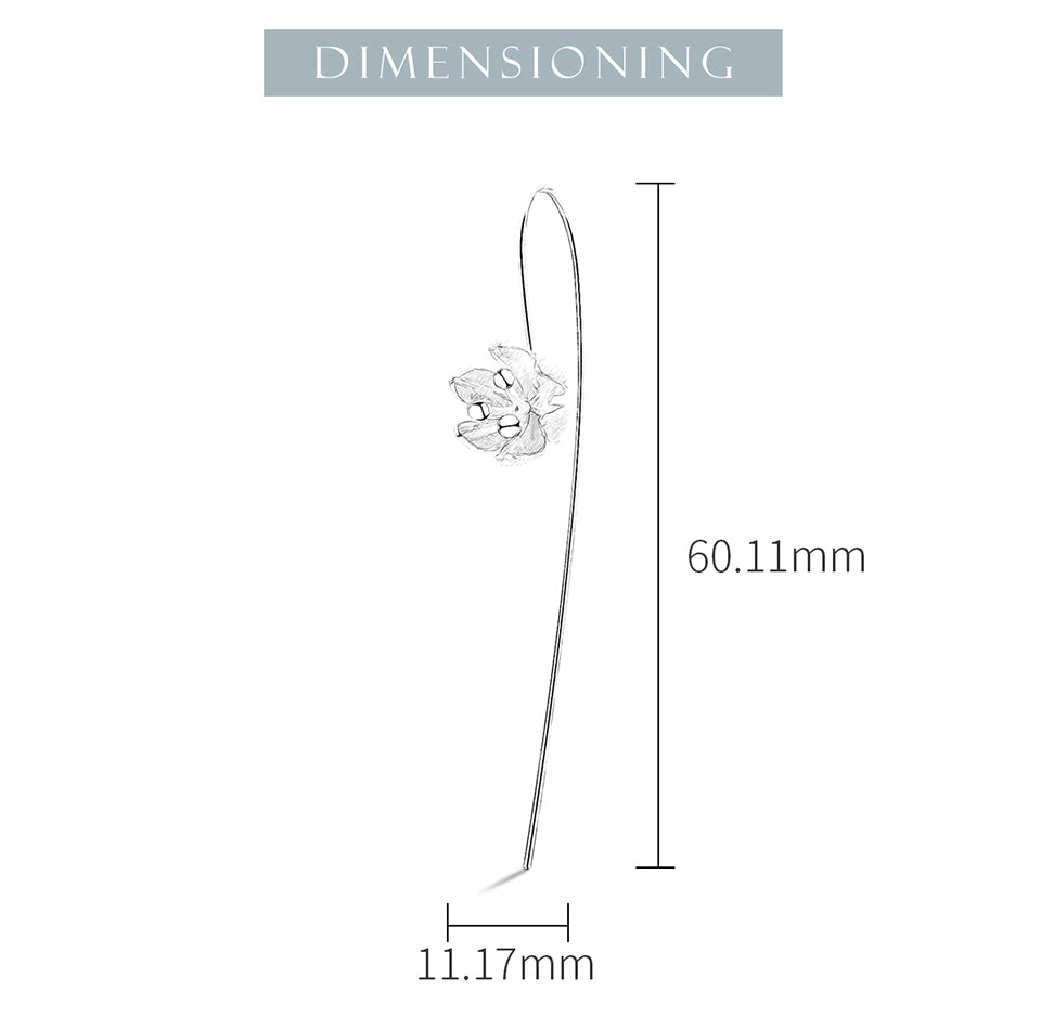 Fresh Blooming Flower Earrings