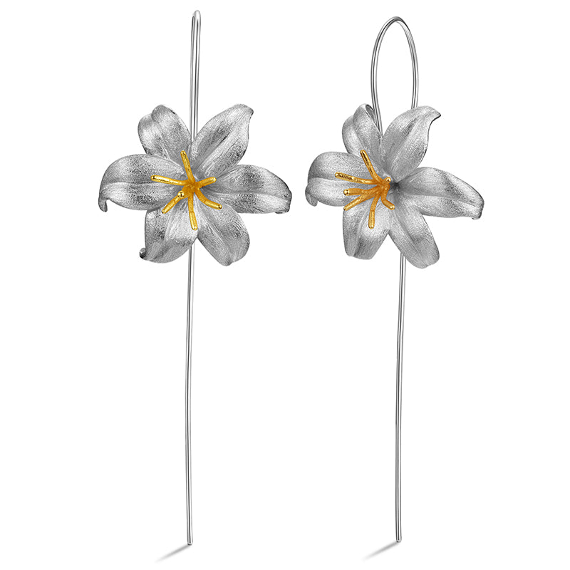 Lily Flower Earrings