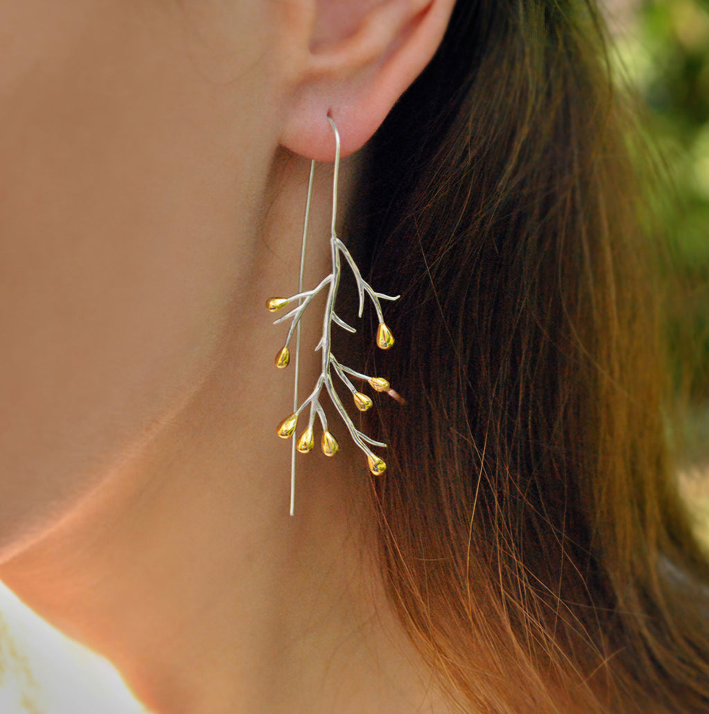 Tree Branch Earrings