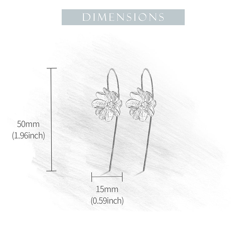 Jasmine Flower Earrings