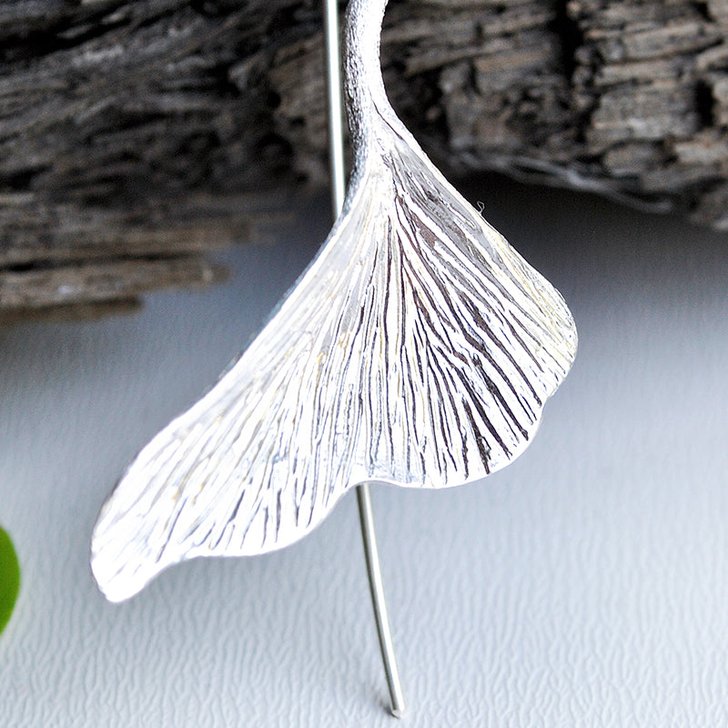 Gingko Leaf Earrings