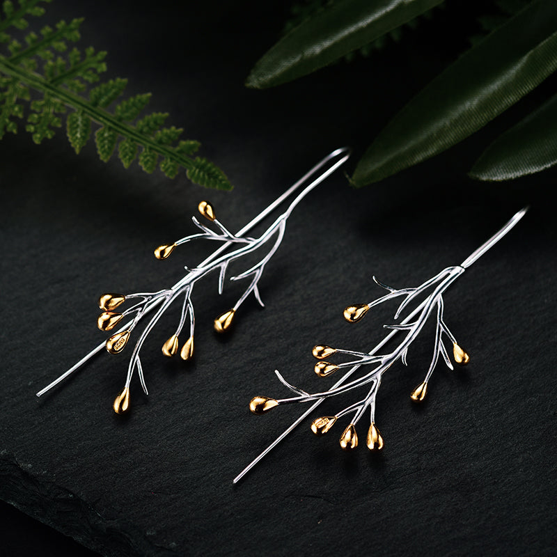 Tree Branch Earrings
