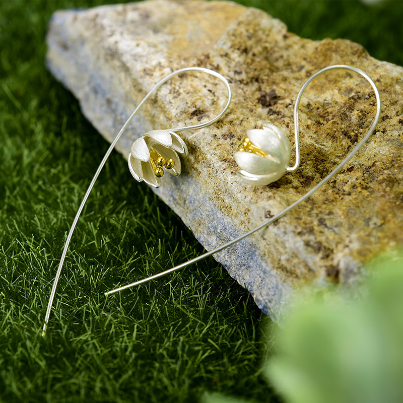 Fresh Blooming Flower Earrings