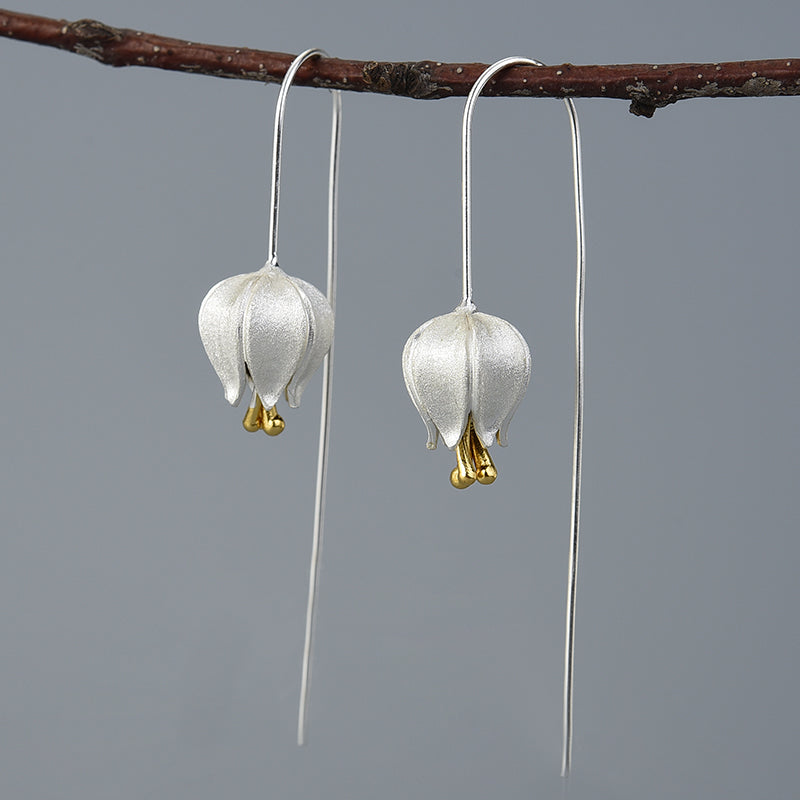 Tulip Flower Earrings