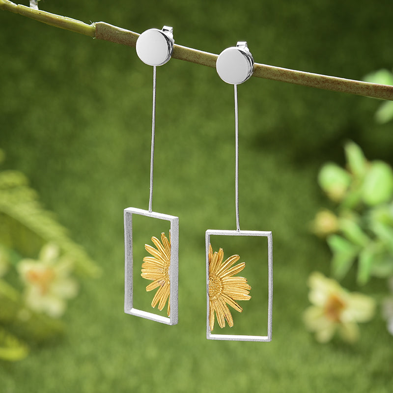 Daisy Flower Earrings