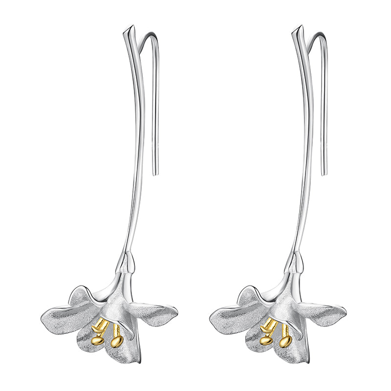 Freesia Flower Earrings