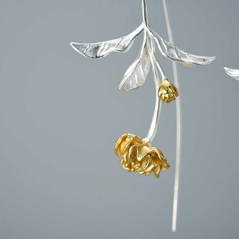 Cherry Blossoms Flower Earrings