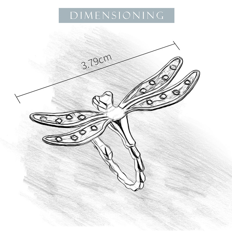 Dragonfly Adjustable Ring
