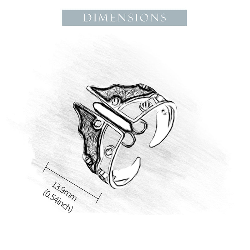 Butterfly Kite Adjustable Ring