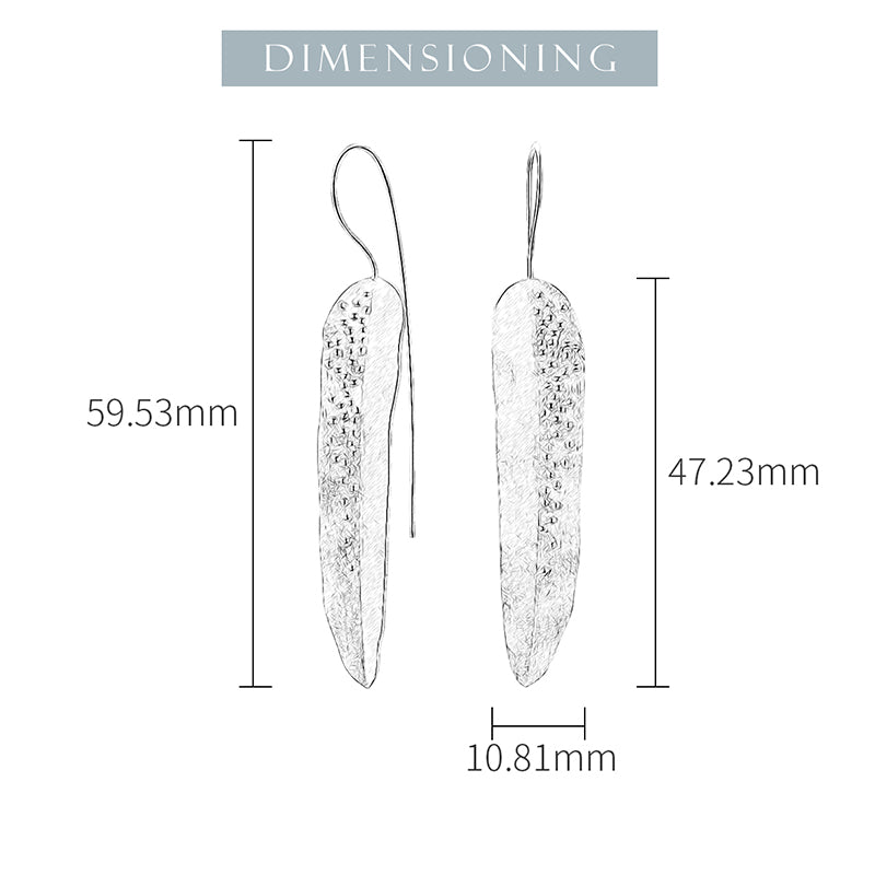 Willow Leaf Earrings