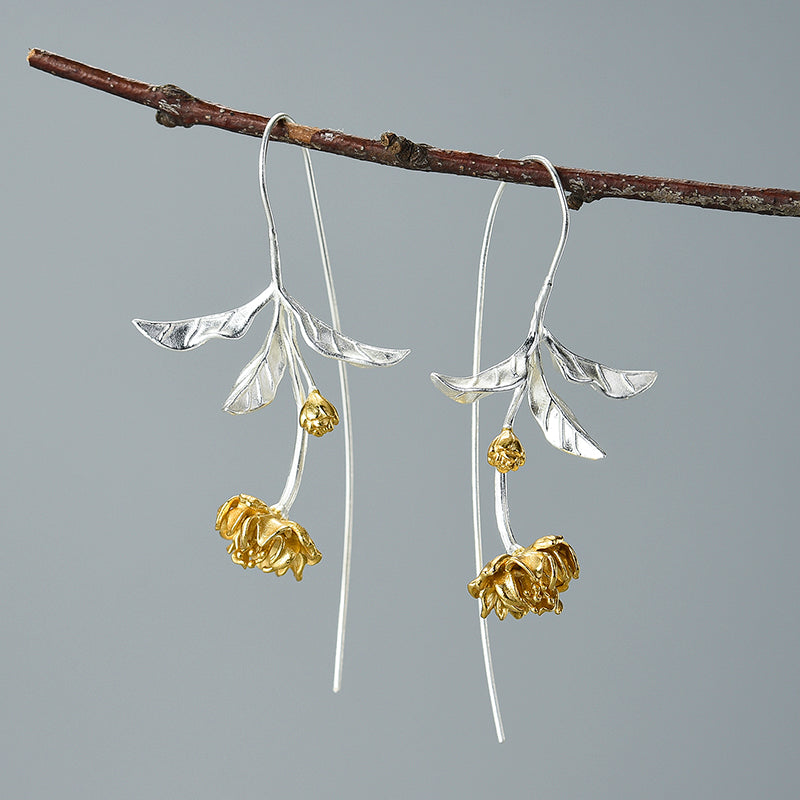 Cherry Blossoms Flower Earrings