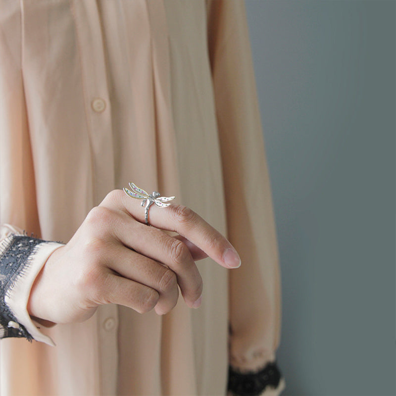 Dragonfly Adjustable Ring