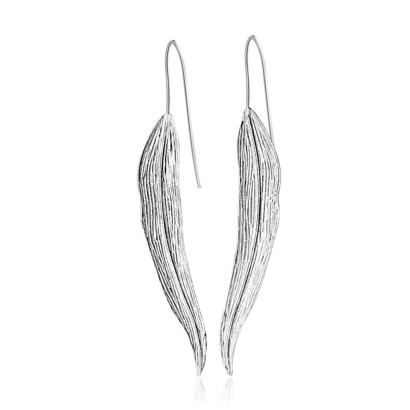 Long Leaf Earrings