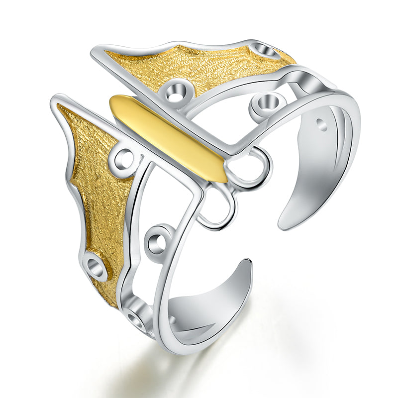 Butterfly Kite Adjustable Ring
