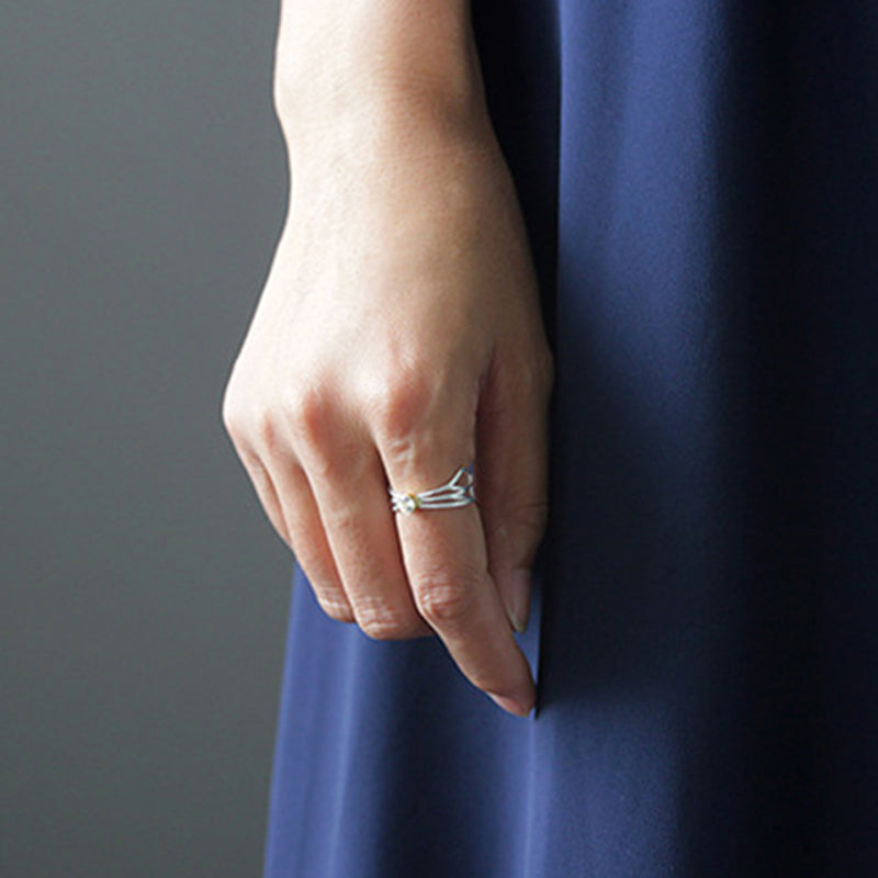 Butterfly Wings Adjustable Ring