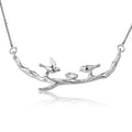 Bird on Branches Necklace