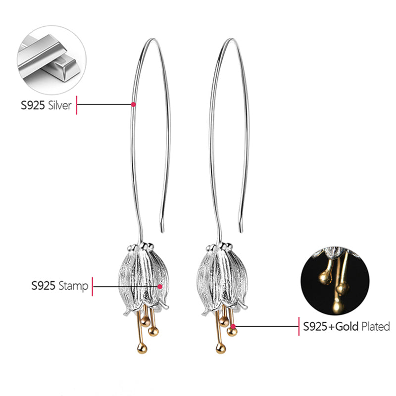 Fresh Bell Flower Earrings