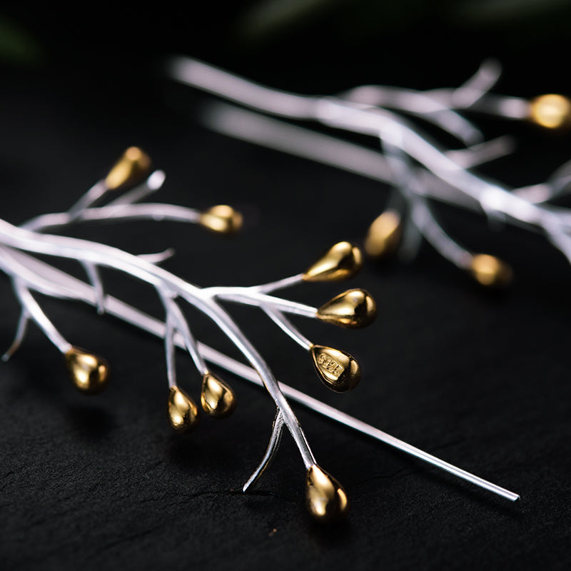 Tree Branch Earrings