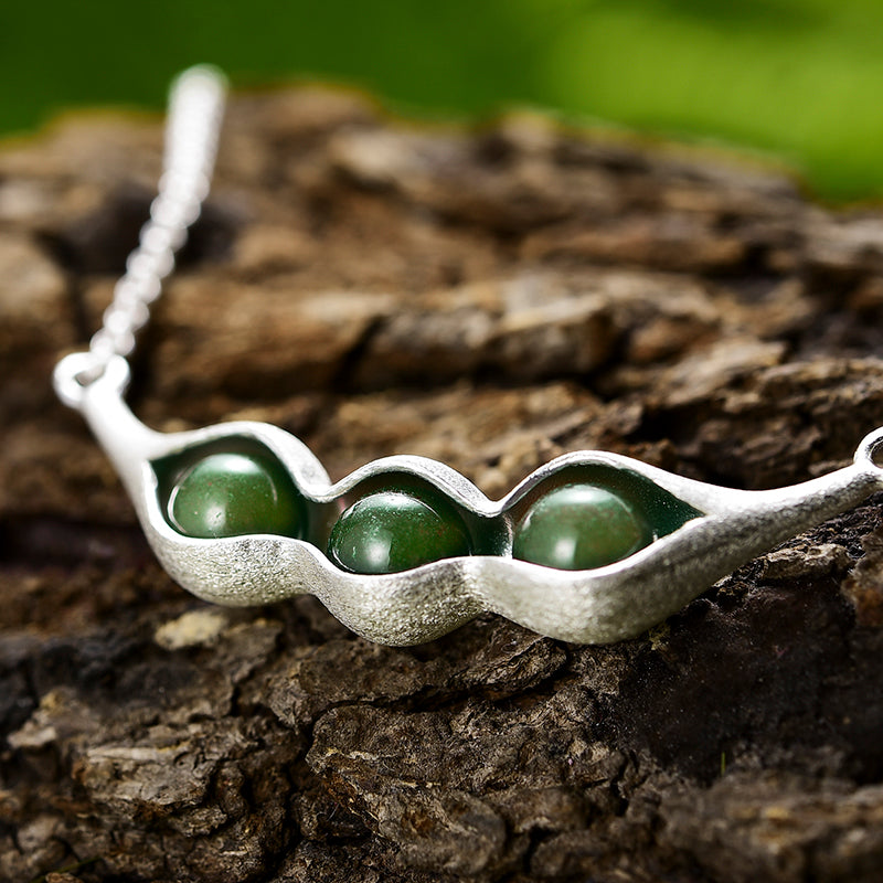 Pea Pods Necklace