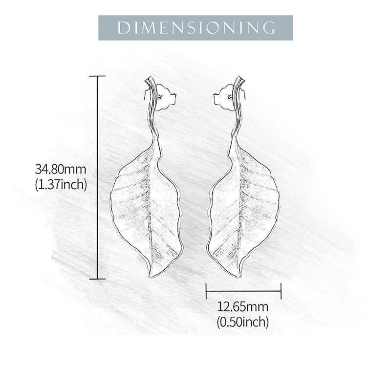 Autumn Leaves Stud Earrings