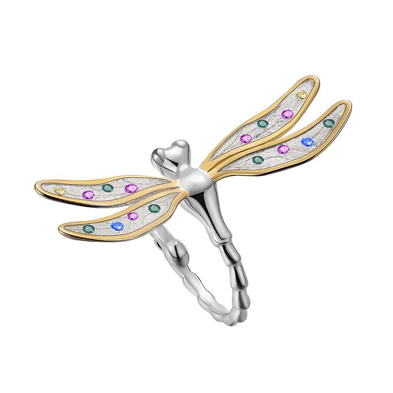 Dragonfly Adjustable Ring