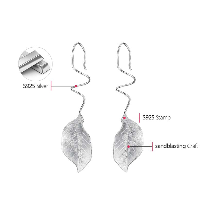 Autumn Leaves Dangle Earrings