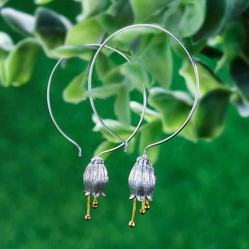 Fresh Bell Flower Earrings