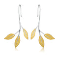 Minimalist Leaves Earrings