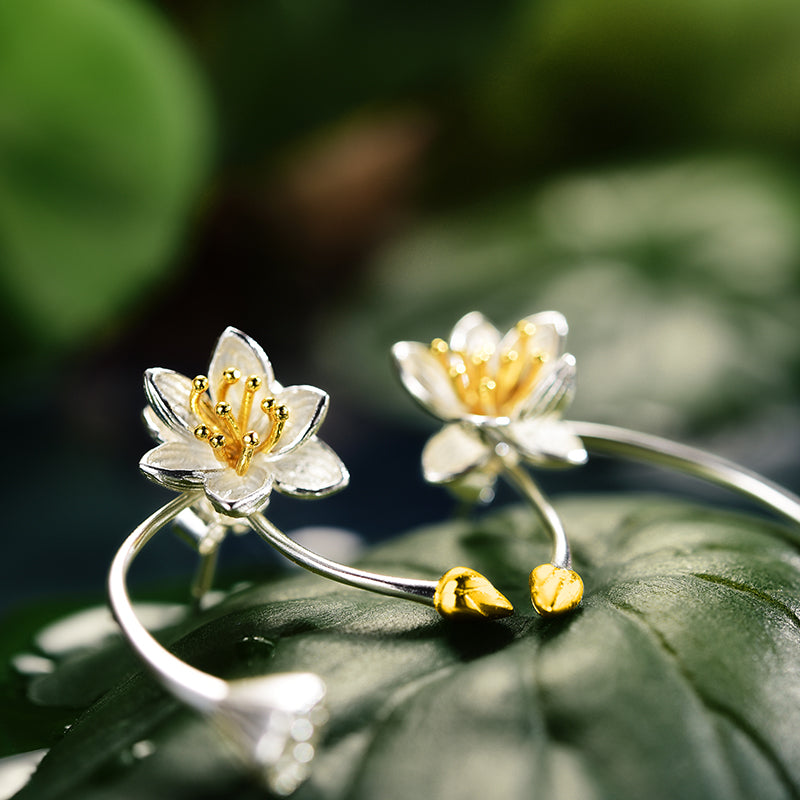 Lotus Whispers Earrings