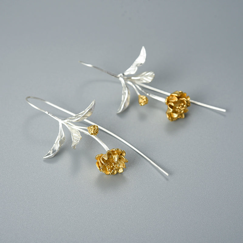 Cherry Blossoms Flower Earrings