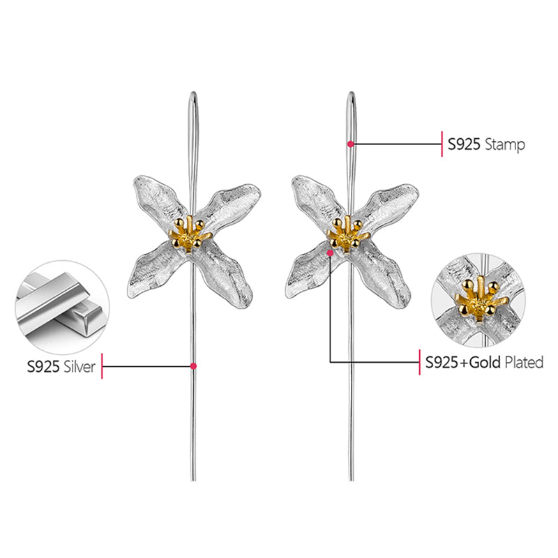 Clover Drop Earrings