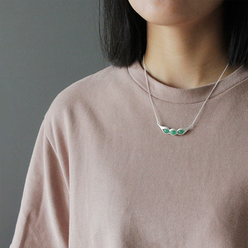 Pea Pods Necklace