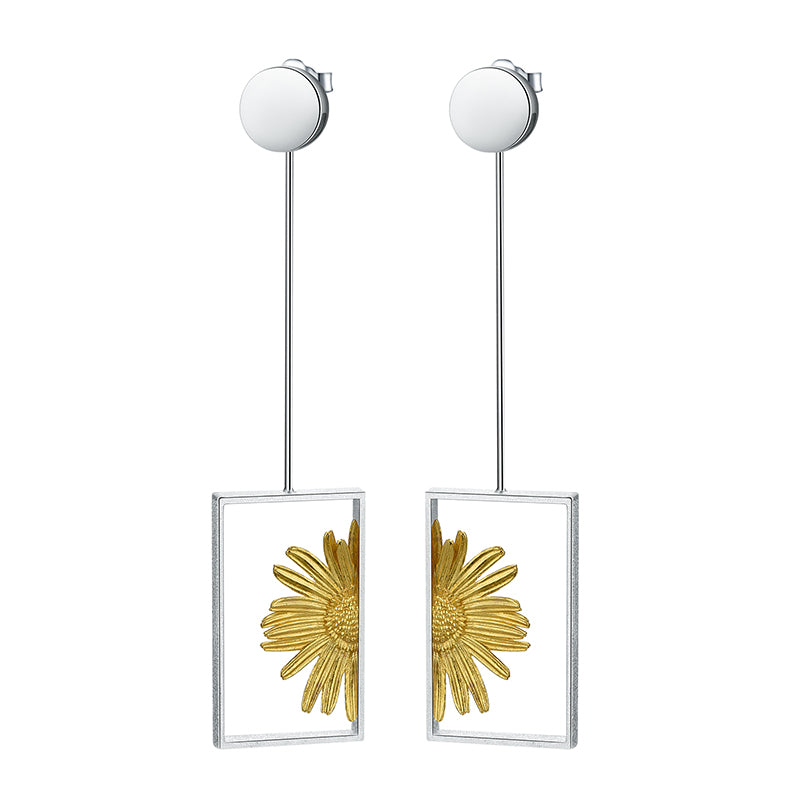 Daisy Flower Earrings